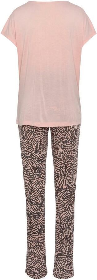 Lascana Pyjama met gedessineerde details (set 2-delig) - Foto 6