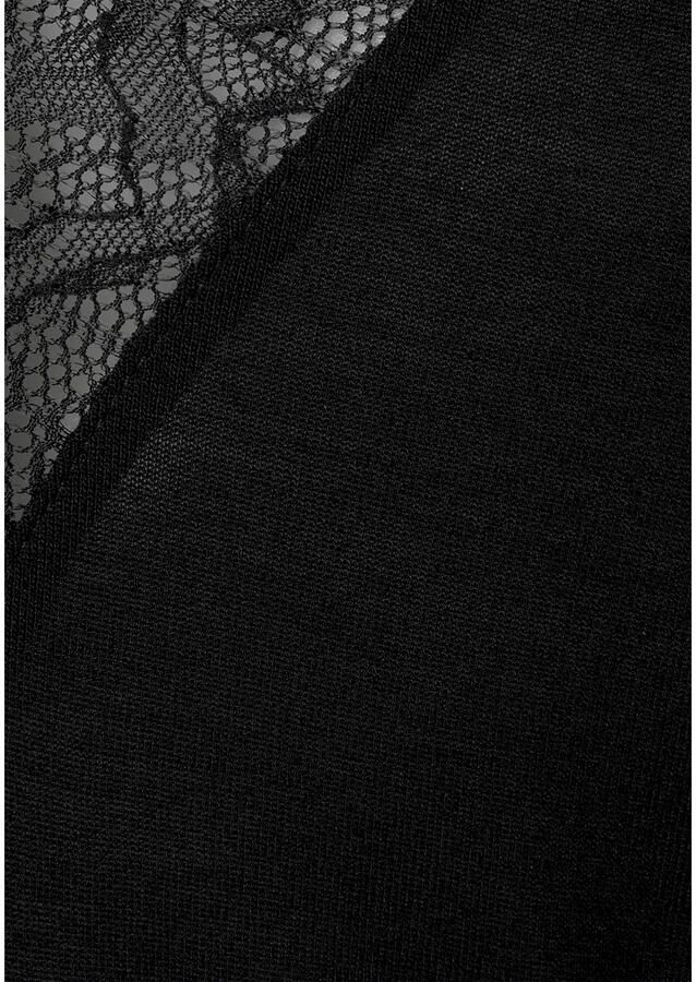 Lascana Pyjama met kanten inzetten (2-delig 1 stuk) - Foto 3