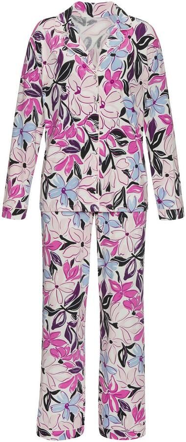 Lascana Pyjama met mooie all-over print (2-delig) - Foto 4