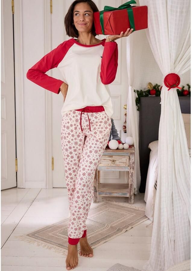 Lascana Pyjama met wintermotieven - Foto 2
