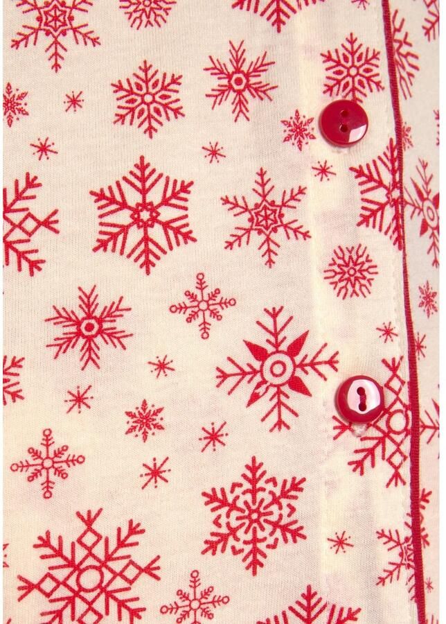 Lascana Pyjama met winterse print