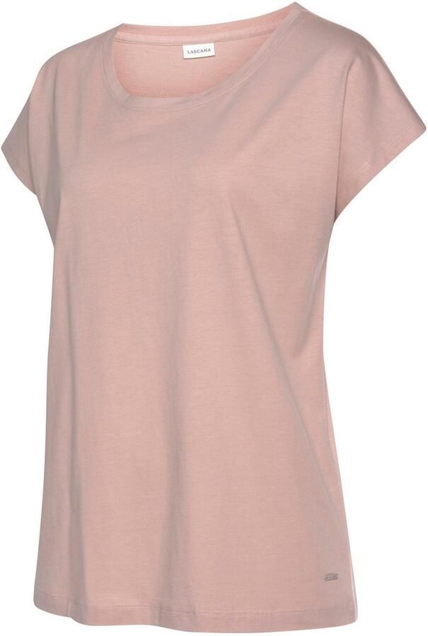 Lascana Pyjama top in effen kleuren - Foto 6