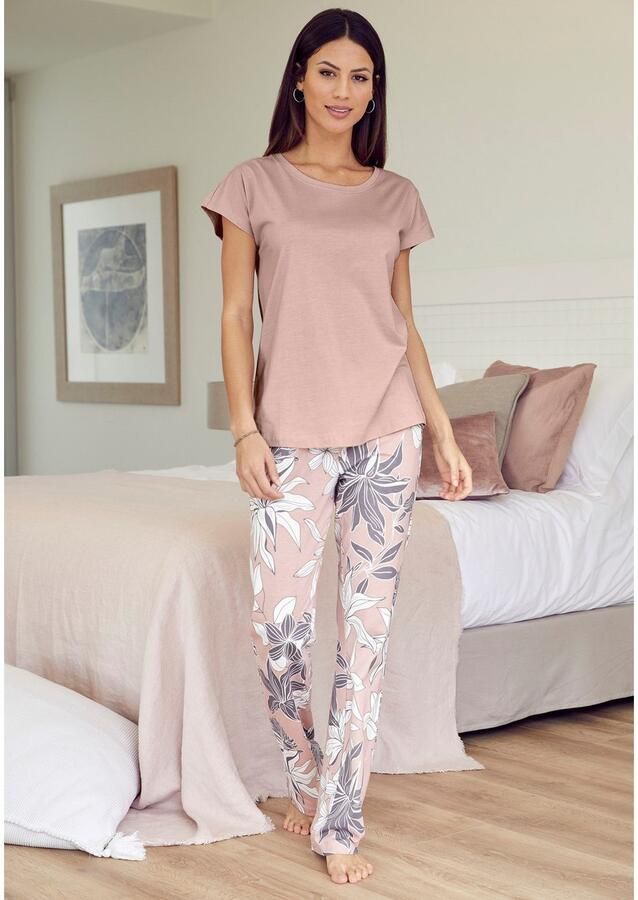 Lascana Pyjama top in effen kleuren - Foto 5