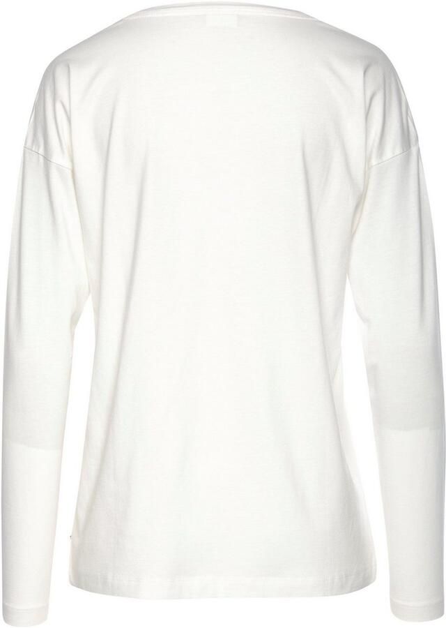 Lascana Pyjama top met afhangende schouders - Foto 2