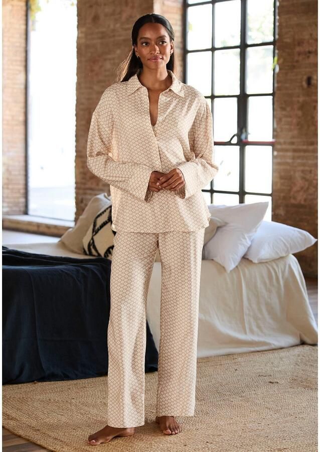 Lascana Pyjama top Met chique all-over print - Foto 4