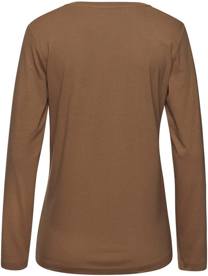 Lascana Pyjama top met folieprint - Foto 4