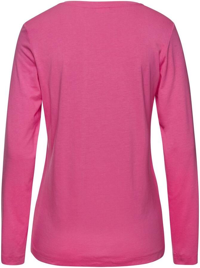 Lascana Pyjama top met folieprint - Foto 3