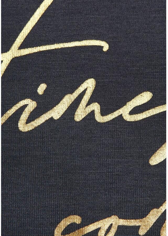 Lascana Pyjama top met folieprint - Foto 3