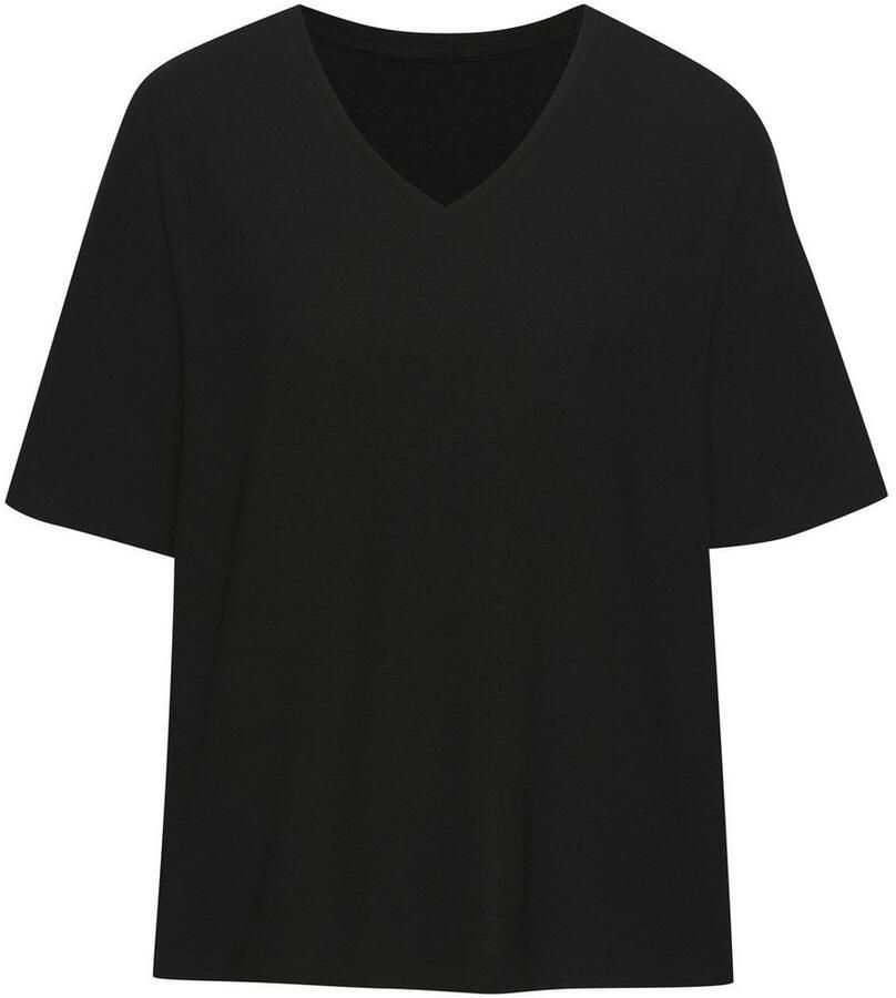 Lascana Pyjama top Met V-hals