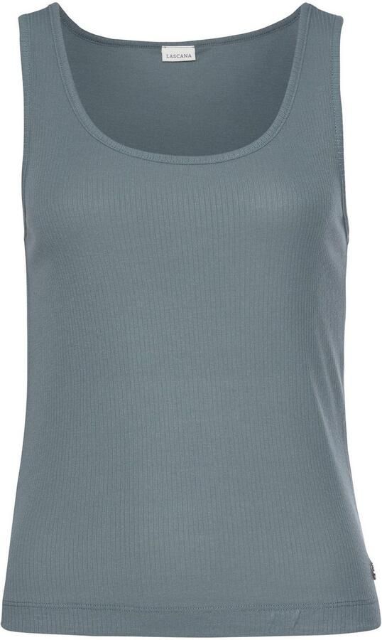 Lascana Pyjama top van ribbreisel - Foto 3