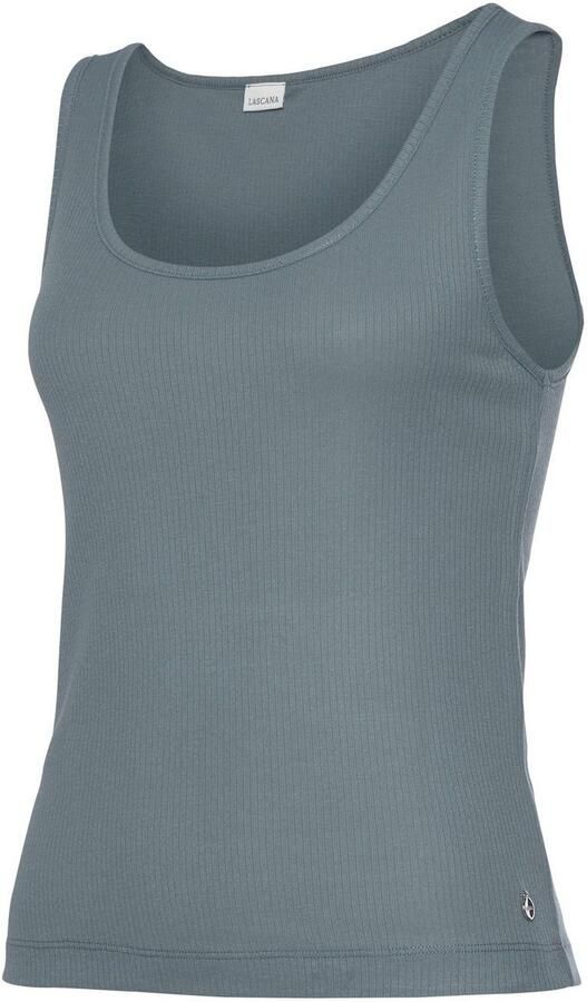 Lascana Pyjama top van ribbreisel - Foto 4