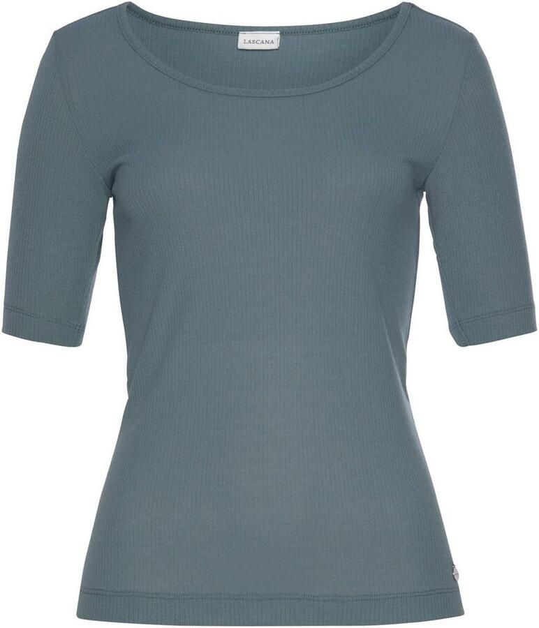 Lascana Pyjama top van ribbreisel