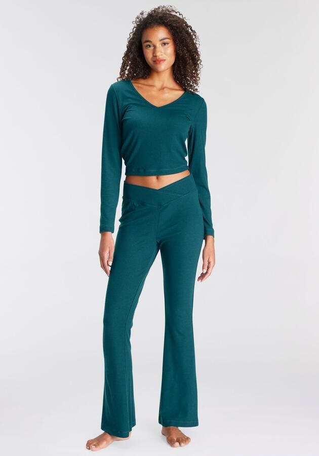 Lascana Pyjama uit mooi ribmateriaal (set 2-delig) - Foto 3