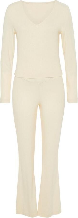 Lascana Pyjama uit mooi ribmateriaal (set 2-delig) - Foto 2