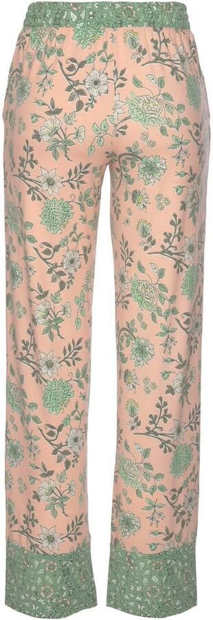 Lascana Pyjamabroek in bloemen print all-over - Foto 4