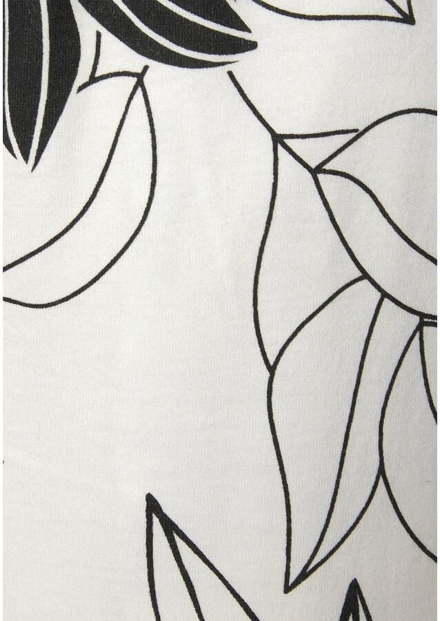 Lascana Pyjamabroek met bloemenprint