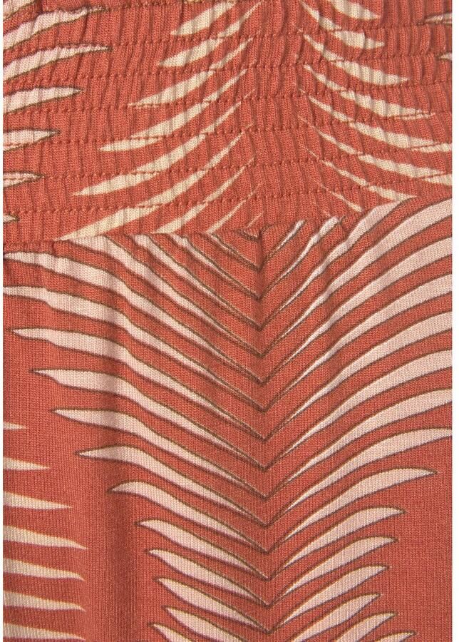 Lascana Pyjamabroek met grafische print all-over