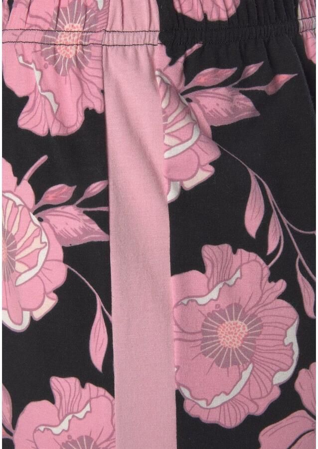 Lascana Pyjamabroek met streepinzet opzij - Foto 2