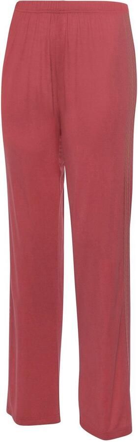 Lascana Pyjamabroek met strepen opzij van transparante kant - Foto 4