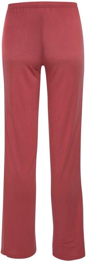 Lascana Pyjamabroek met strepen opzij van transparante kant - Foto 3