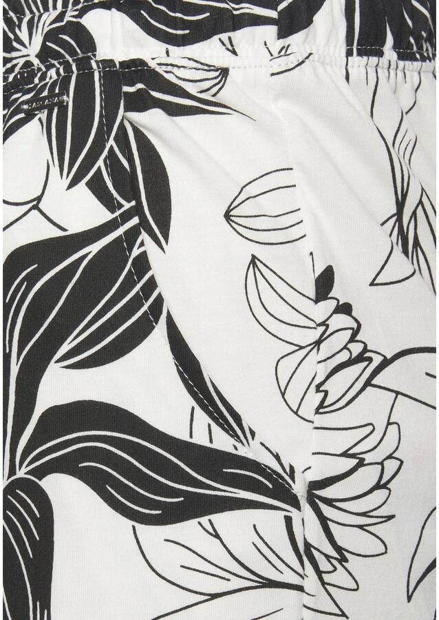 Lascana Pyjamashort met bloemenprint - Foto 4