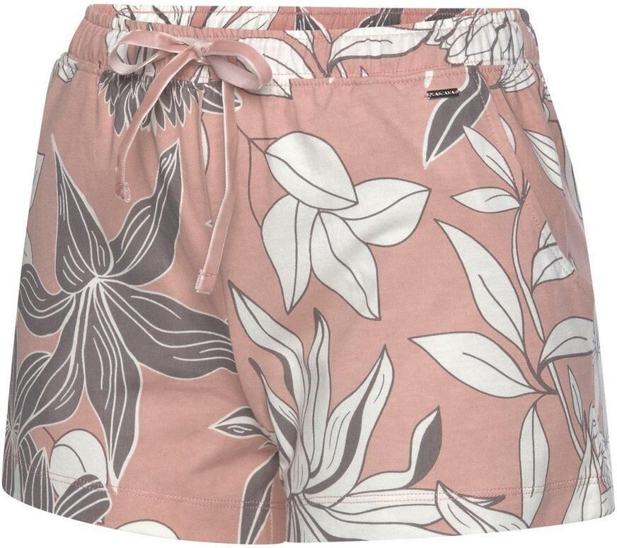 Lascana Pyjamashort met bloemenprint - Foto 2