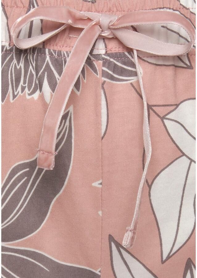 Lascana Pyjamashort met bloemenprint - Foto 3