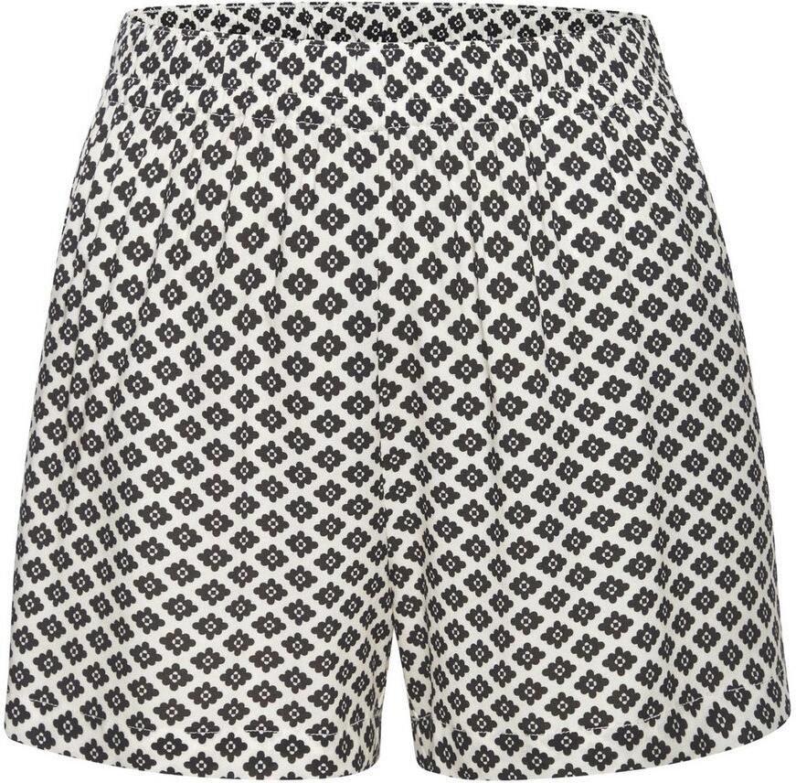 Lascana Pyjamashort met edel alloverpatroon