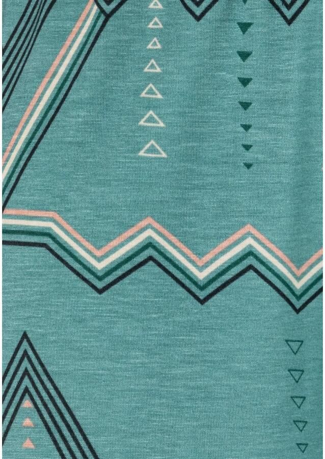 Lascana Pyjamashort met grafisch zigzagmotief - Foto 3