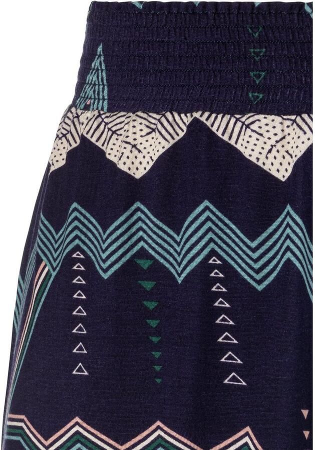 Lascana Pyjamashort met grafisch zigzagmotief - Foto 6