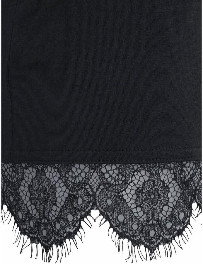 Lascana Pyjamashort met kanten zoom - Foto 2