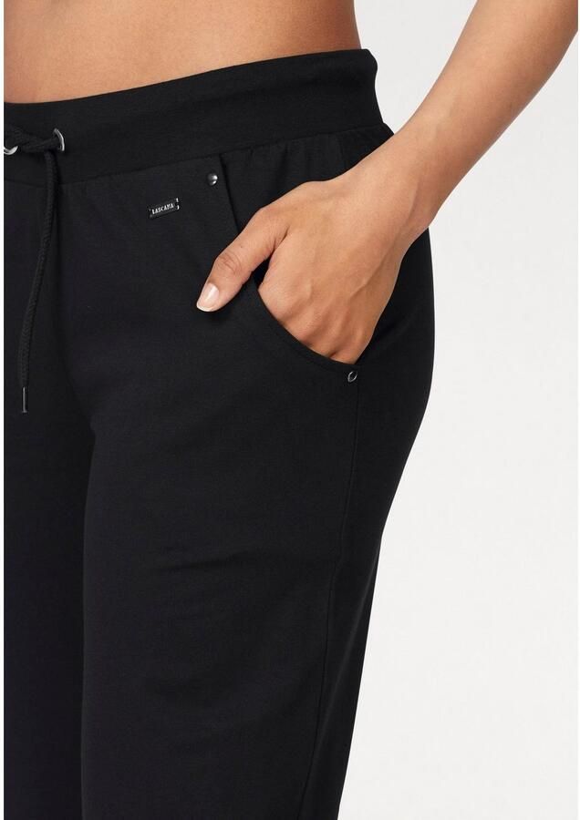 Lascana Relaxbroek met zijzakken loungepak