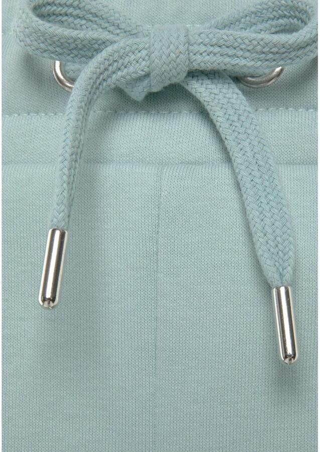 Lascana Relaxshorts Sweatshorts Korte broek met zijzakken en logostiksel loungewear - Foto 3