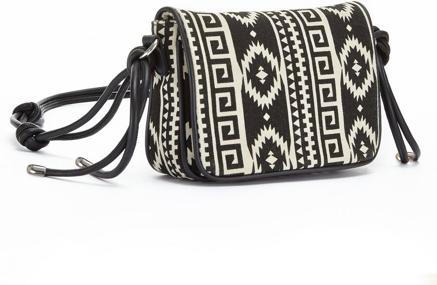 Lascana Schoudertas CROSSBODY BAG in etno-look minibag handtas schoudertas draagtas vegan - Foto 8