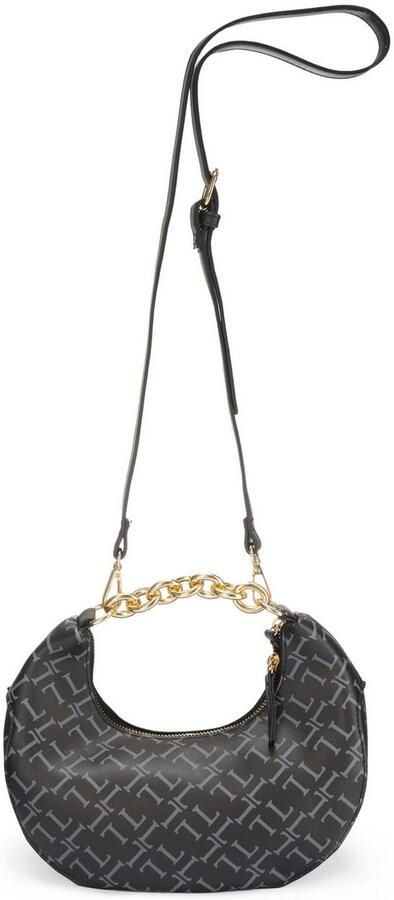 Lascana Schoudertas Handtas hobo bag schoudertas met kettingdetail VEGAN - Foto 4