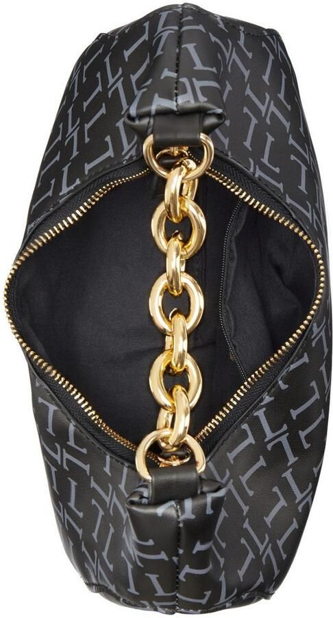 Lascana Schoudertas Handtas hobo bag schoudertas met kettingdetail VEGAN - Foto 3