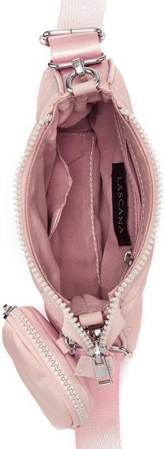 Lascana Schoudertas met afneembare kleine tas schoudertas vegan - Foto 3