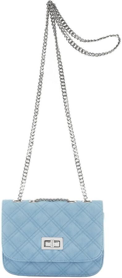 Lascana Schoudertas Minibag Handtas met kettinghengsel crossbody tas VEGAN - Foto 3