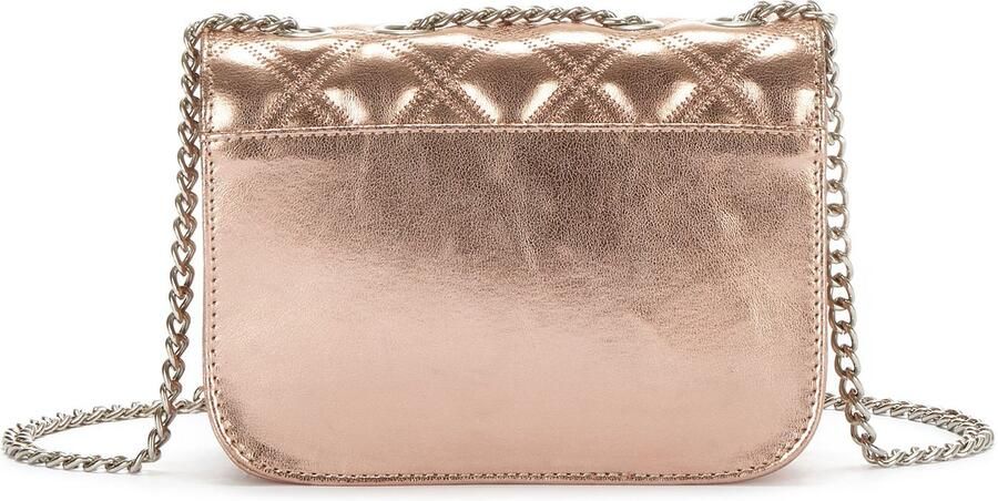 Lascana Schoudertas Minibag Handtas met kettinghengsel crossbody tas VEGAN - Foto 2