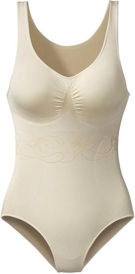 Lascana Shaping-body NAADLOOS met fijn gebreide bloemenrank shapewear body basic - Foto 2