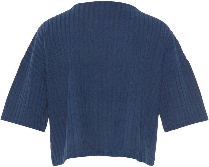 Lascana Shirt met 3 4-mouwen Loungeshirt Lounge- gebreide shirt van zachte brei loungewear - Foto 3