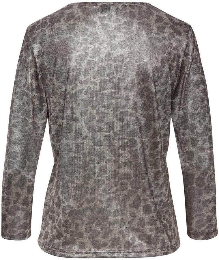 Lascana Shirt met 3 4 mouwen met dierenprint jersey shirt modieus - Foto 2