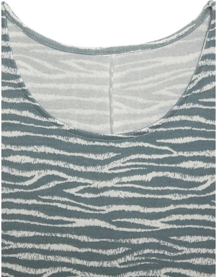 Lascana Shirt met 3 4 mouwen Met modieus zebra-patroon - Foto 2