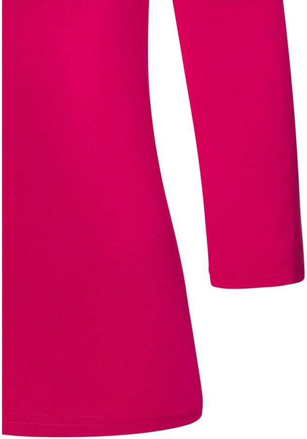 Lascana Shirt met 3 4 mouwen van elastische katoen-modal kwaliteit (Set van 2) - Foto 4