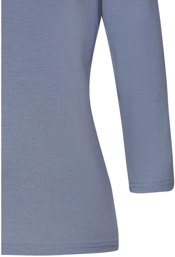 Lascana Shirt met 3 4 mouwen van elastische katoen-modal kwaliteit (Set van 2) - Foto 5