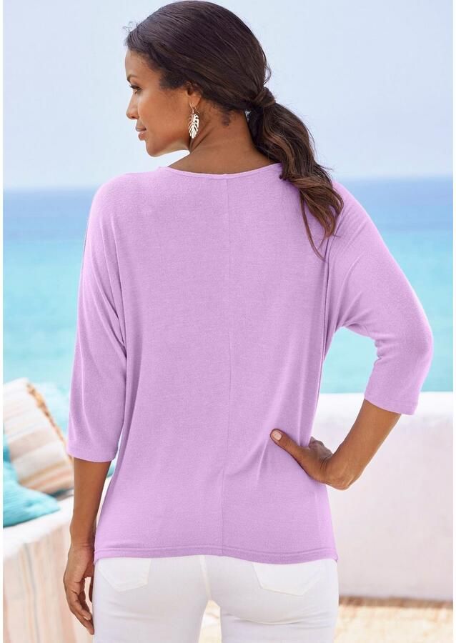 Lascana Shirt met 3 4-mouwen Van lichte tricotkwaliteit (1-delig) - Foto 3