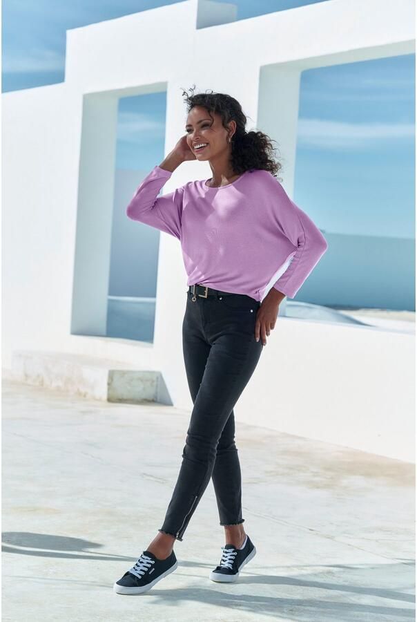 Lascana Shirt met 3 4-mouwen Van lichte tricotkwaliteit (1-delig) - Foto 5