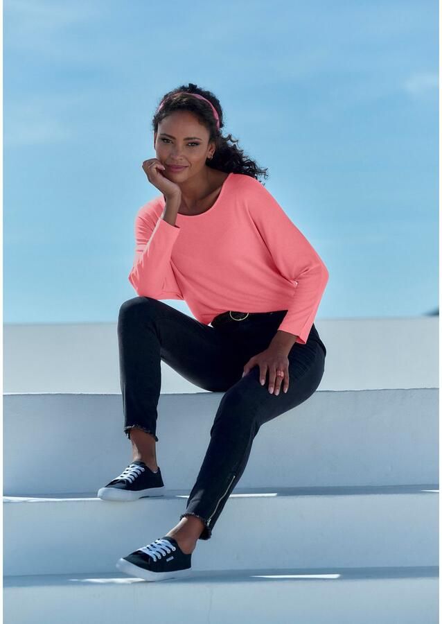 Lascana Shirt met 3 4-mouwen Van lichte tricotkwaliteit (1-delig) - Foto 3