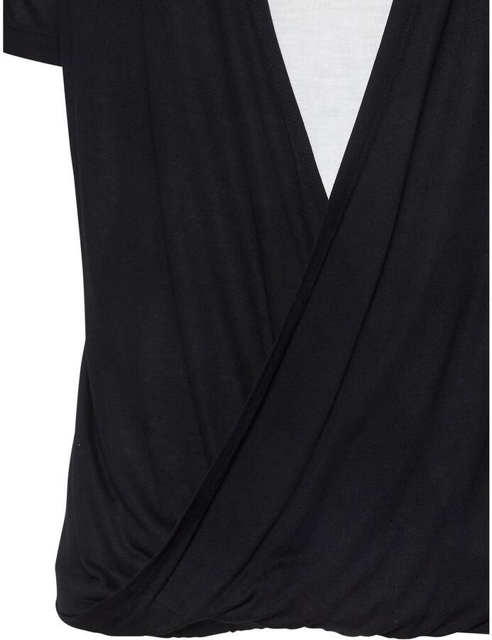 Lascana Shirt met korte mouwen in dubbellaagse look - Foto 2