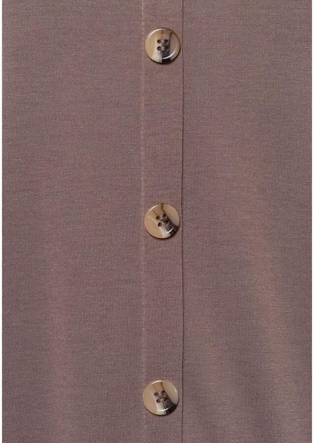 Lascana Shirt met korte mouwen Met decoratieve knopenlijst en vleugel mouwen (Set van 2) - Foto 2